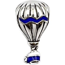 Defne Silver Mavi Balon Charm