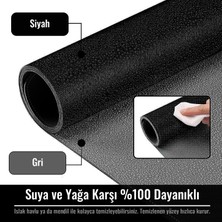 KlasseGear Çift Renk Deri Mousepad Laptop Bilgisayar Için 80X40 cm Siyah ve Koyu Gri