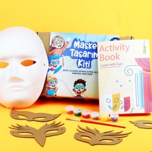 Kidose Eğitici Yüz Maske Tasarım Kiti -(Face Mask Design Kit)