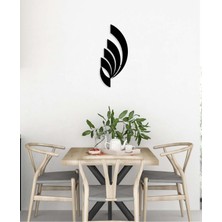 Artroya -Allah Islami Metal  Tablo - Islami Ev Dekorasyonu -  Dini Duvar Tabloları - 60 X 27 - Cm - Sıyah-Islm-102