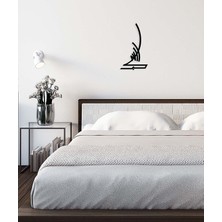 Artroya -Bismillah Islami Metal  Tablo - Islami Ev Dekorasyonu -  Dini Duvar Tabloları - 50 x 29 - cm - SIYAH-ISLM-075