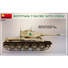 Miniart T-34/85 Mısır - Mürettebatı ile Birlikte