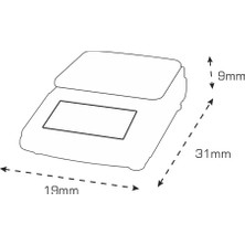 Tem Ibm 6 kg 0,01 gr Hassas Tartım Terazisi
