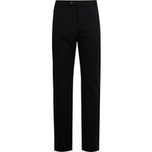 Uki Siyah Slim Fit Chino Pantolon