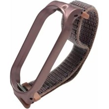 Mi7a Xiaomi Mi Band 5 Akıllı Bileklik Metal Çerçeveli Hasır Kordon