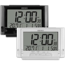 Seiko Clocks QHL095W Termometre ve Nemölçer Masa Saati