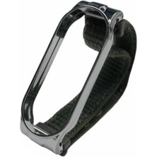 Mi7a Xiaomi Mi Band 5 Akıllı Bileklik Metal Çerçeveli Hasır Kordon