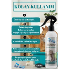 Pets Fav 2'li Set Kedi Tuvalet Eğitimi, Doğal Uzaklaştırıcı, Kedi Kumu ve Tuvaleti Koku Giderici Sprey