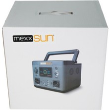 Mexxsun Power Station Taşınabilir Protatif Güç Istasyonu 540WH Lityum BATARYA,500 W Çıkış Gücü