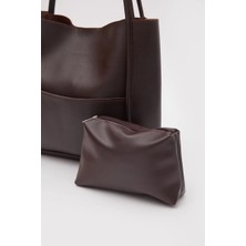 Tandi Bags Roger Acı Kahve Omuz Çantası