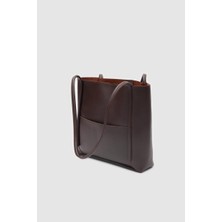 Tandi Bags Roger Acı Kahve Omuz Çantası