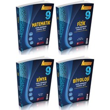 Zafer Yayınları Yeni Müfredat 9. Sınıf Sayısal Set 4 Kitap Matematik  -  Fizik  -  Kimya  -  Biyoloji