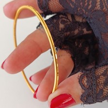 Stil Love Gümüş Gold Ajda Kadın Bilezik