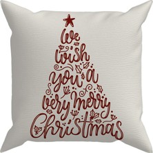 Evdek Christmas Kırlent Kılıfı Ds1