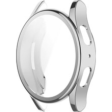 Novstrap Samsung Galaxy Watch 7 40MM ile Uyumlu Kasa ve Ekran Koruyucu Tpu Yumuşak Silikon Kılıf