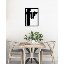 Artroya - Future Yazısı Metal Duvar Tablosu - Ev Dekorasyon - Metal Duvar Yazısı - 50 x 70 - cm -Siyah - TEXT-039