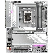 Gıgabyte Z890 A Elıte Wf7 Ice Atx Anakart, Intel Z890 Chipset, Ddr5 Bellek, Lga 1851 Soket Tipi