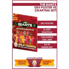 Mythos Cards Galatasaray - The Gıants 24/25 Poster ve Çıkartma Seti