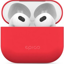 Epico Silikon Kılıf Airpods 3. Nesil - Kırmızı