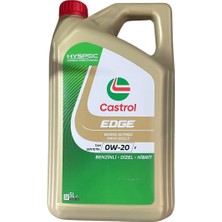 Castrol Edge 0W-20 V 5 Litre Motor Yağı ( Üretim Yılı: 2024 )