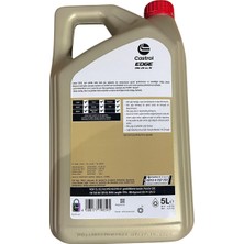 Castrol Edge Ll Iv 0W-20 5 Litre Motor Yağı ( Üretim Yılı: 2024 )