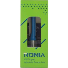 Ronia Ahşap Freze Bıçağı  01-10032012  Elmas Dişli  Cnc Kanal Açma Freze Ucu Sap 12 mm