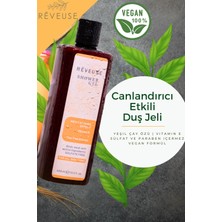 Reveuse Canlandırıcı Nemlendirici Besleyici Revitalizing Çay Ağacı Özü E Vitamin Duş Köpük Sabun Jel 400ml