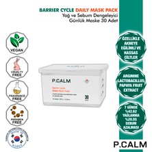 P.CALM Barrier Cycle Daily Mask Pack 30 Days / Bariyer Onarıcı Günlük Maske - 30 Adet