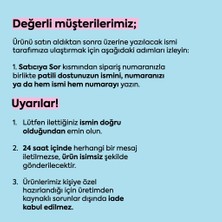 Lusi Doog Kişiye Özel Köpek Boyun Tasması Isme Özel Köpek Tasması Isimli Köpek Tasması (Desenli)