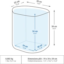 Decathlon Outdoor Esnek Soğutucu - 30 Litre - 9 Saat Serin Tutma