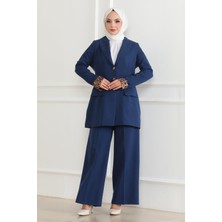 Moda Mihram Leopar Desenli Takım Taba 19218