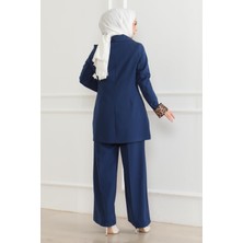 Moda Mihram Leopar Desenli Takım Taba 19218