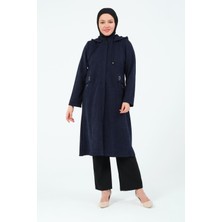 Aktaç Büyük Beden Kadın Tesettür Şönil Kumaş Kap