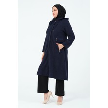 Aktaç Büyük Beden Kadın Tesettür Şönil Kumaş Kap