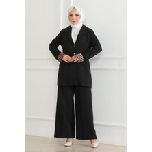 Moda Mihram Leopar Desenli Takım Taba 19218