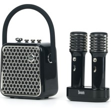 Divoom Songbird-Se Siyah Çift Mikrofonlu 18W Bluetooth Hoparlör