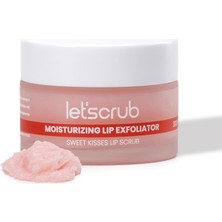 Nemlendirici Dudak Peelingi Sweet Kisses Lip Scrub Karpuz Aromalı Şeker Partiküllü Shea Yağlı 30 gr