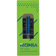 Ronia Ahşap Freze Bıçağı  01-08032008  Elmas Dişli  Cnc  Kanal Açma Freze Ucu Sap 8 mm