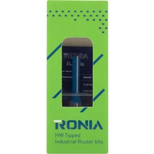 Ronia Ahşap Freze Bıçağı  01-06025008  Elmas Dişli  Cnc Kanal Açma Freze Ucu Sap  8 mm