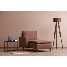 Pafu Lungo Modüler Daybed - Açık Kahve Keten