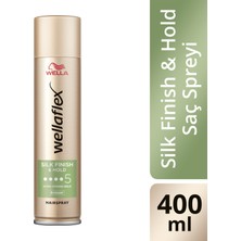 Wella Silk Finish & Hold Ipeksi Bitiş ve Tutuş Sağlayan Saç Spreyi  - 400 ml