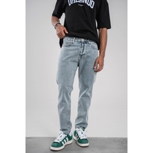 16370 Boyfriend Taşlamalı Mavi Jean