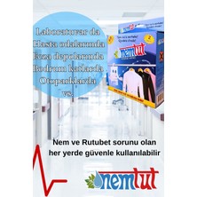 Nemtut Nem Alici Rutubet Giderici Küf Ve Korozyon Önleyici Koku Giderici 3 KG (3 Kutu/6 Paket)