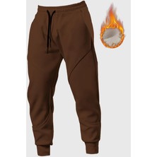 Ghassy Co. Run Sporcu Günlük Içi Şardonlu Üç Iplik Spor Eşofman Altı