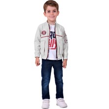 Chi-Vo Erkek Çocuk Ceket (Mont) Pantolon ve T-Shirt Takımı