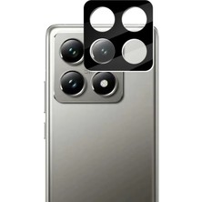 Nanospace Xiaomi Mi 14T Ile Uyumlu Temperli Sert Cam Siyah Lens Koruyucu ( Mi 14T Pro Ile Uyumlu Değil )