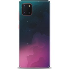 Samsung Galaxy A81 / Note 10 Lite Kılıf Hd Baskılı - Gökyüzü + 9h Nano Ekran Koruyucu