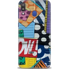 Samsung Galaxy M20 Kılıf Hd Baskılı - Grafiti + 9h Nano Ekran Koruyucu