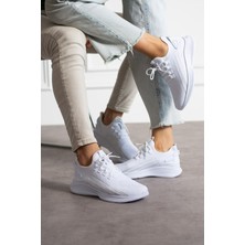 Beyaz Buz Unisex Yıkanabilir Rahat Hava Alabilen Kokusuz Triko Spor Ayakkabı Sneaker 015