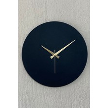 MOOCLOCK Round Model Bohem Dekoratif  Metal Sıvama Akar SESSİZ Mekanizmalı Duvar Saati (40*40 Cm)